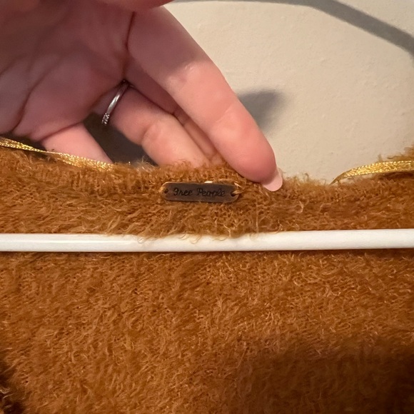 free people gold princess sweater - Picture 2 of 6